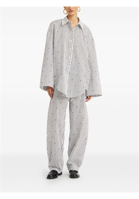 Blue stripe-pattern shirt Rotate Sunday - women ROTATE SUNDAY | 1143980001000